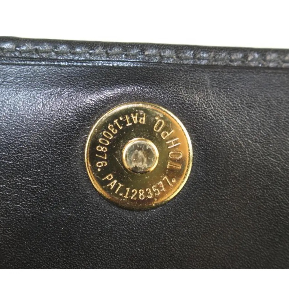 Salvatore Ferragamo BLACK LEATHER CROSSBODY BAG - Picture 11 of 16